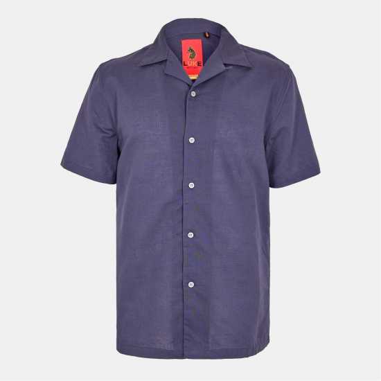 Мъжки ризи Luke Havanah 55 Shrt Sn99 Navy Asym Luke Havanah 55 Shrt Sn99 Navy Asym Мъжки ризи