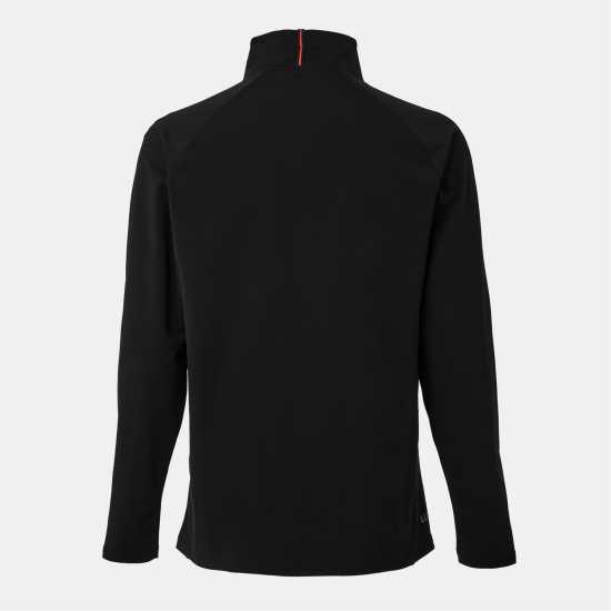 Luke Quarter Zip Funnel Fleece Център черен Luke Quarter Zip Funnel Fleece Център черен