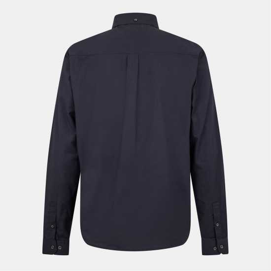 Мъжка Риза Luke Oxford L/s Shirt Mens Jet Black Мъжки ризи