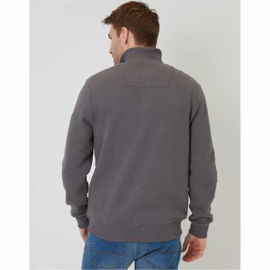Threadbare Men's Quarter Zip Fleece Сланина Threadbare Men's Quarter Zip Fleece Сланина