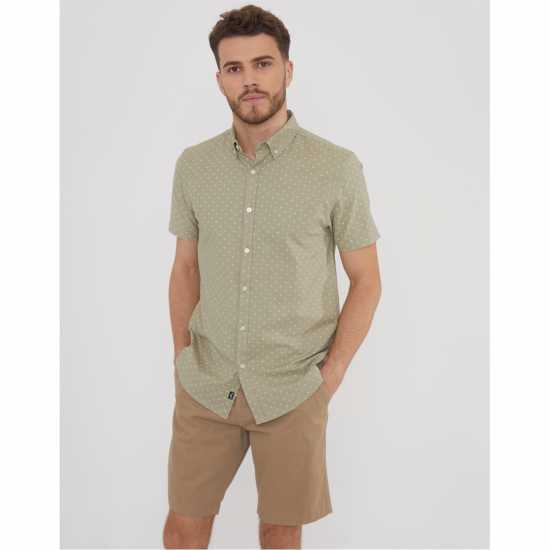 Threadbare Tb Ss Leo Shirt Sn99  Мъжки ризи