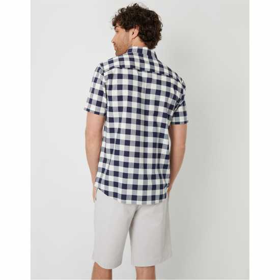 Мъжки ризи Threadbare Tb Ss Marc Shrt Sn99 Морска синьо Threadbare Tb Ss Marc Shrt Sn99 Морска синьо Мъжки ризи