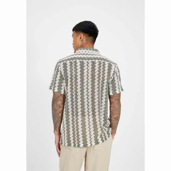 Brave Soul Тениска -Zag Regular Fit Shirt  