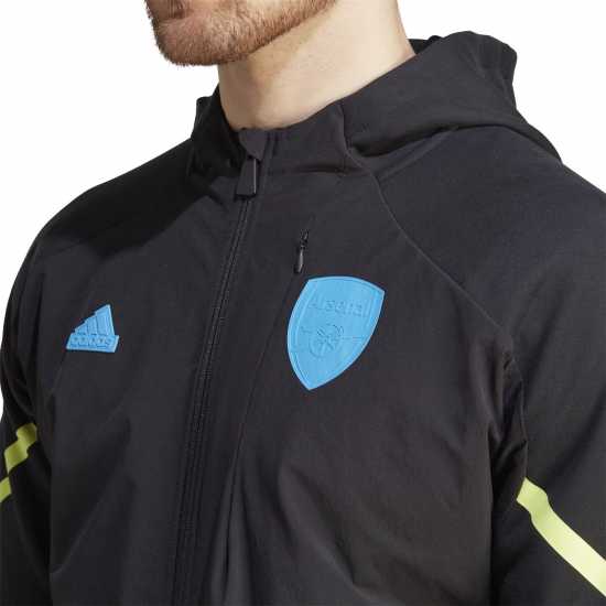 Adidas Arsenal Designed For Game Day Hoodie  2024 2025 Mens  Футболни екипи за бягане