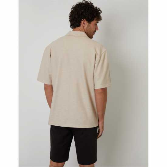 Мъжки ризи Threadbare Sht Ss Antti Sn99 Stone Threadbare Sht Ss Antti Sn99 Stone Мъжки ризи