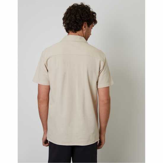 Мъжки ризи Threadbare Sht Ss Kaylian Sn99 "Камък Threadbare Sht Ss Kaylian Sn99 "Камък Мъжки ризи