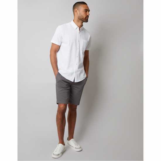 Мъжки ризи Threadbare Sht Ss Majestic Sn99 Бял Threadbare Sht Ss Majestic Sn99 Бял Мъжки ризи