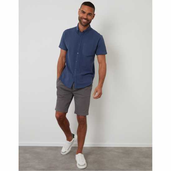 Мъжки ризи Threadbare Sht Ss Majestic Sn99 "Деним Threadbare Sht Ss Majestic Sn99 "Деним Мъжки ризи