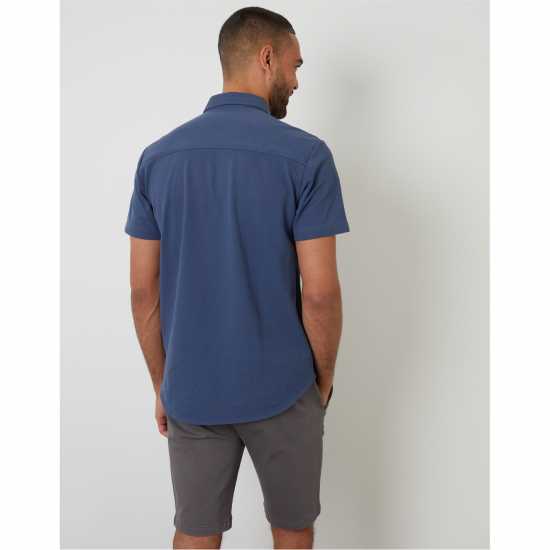 Мъжки ризи Threadbare Sht Ss Majestic Sn99 "Деним Threadbare Sht Ss Majestic Sn99 "Деним Мъжки ризи