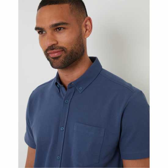 Мъжки ризи Threadbare Sht Ss Majestic Sn99 "Деним Threadbare Sht Ss Majestic Sn99 "Деним Мъжки ризи