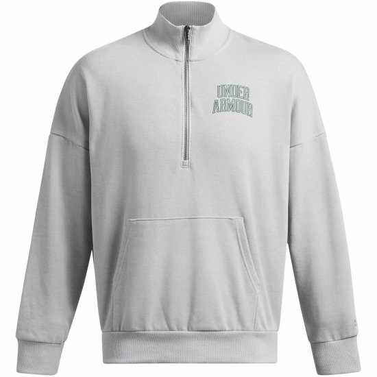 Under Armour Icon Hwt Quarter Zip Sn99 Grey Мъжки полар
