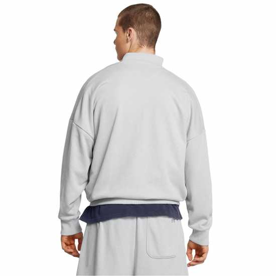 Under Armour Icon Hwt Quarter Zip Sn99 Grey Мъжки полар