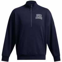 Under Armour Icon Hwt Quarter Zip Sn99 Blue Мъжки полар
