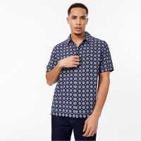 Jack Wills Short Sleeve Printed Shirt  Мъжки ризи