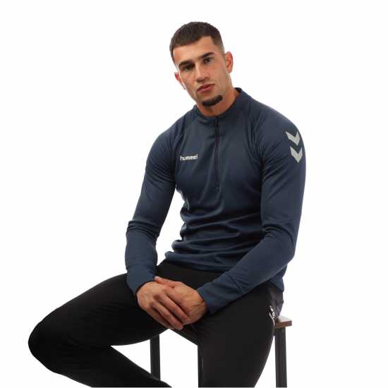 Hummel Tch Mv Hlf-Zp Sn99 Sargasso Sea Мъжки полар