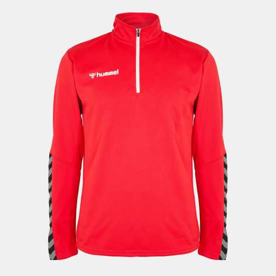 Hummel Hlf-Zp Swtsht Sn99 True Red Мъжки полар