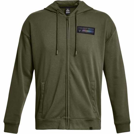Under Armour Rock Terry Full-Zip Fleece Зелено Under Armour Rock Terry Full-Zip Fleece Зелено