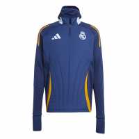 Adidas Real Madrid Winterized Tracksuit Top Adults  