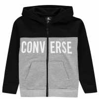 Sale Converse Colour Zip Hoodie Junior Boys  Детски горнища и пуловери