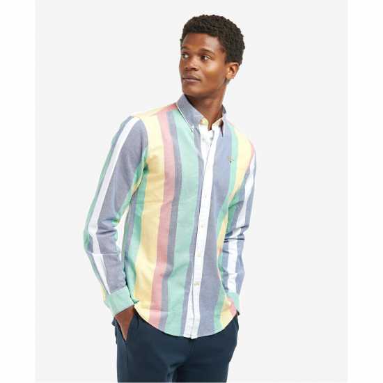 Barbour Карирана Блуза Fulwell Striped Shirt  