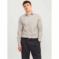Jack And Jones Parker Long-Sleeve Patterned Shirt  