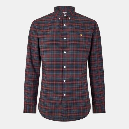 Farah Carway Long-Sleeve Patterned Shirt Farah Carway Long-Sleeve Patterned Shirt
