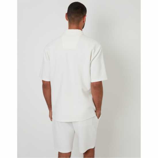 Мъжки ризи Threadbare Embley Shirt Sn99 Ecru Threadbare Embley Shirt Sn99 Ecru Мъжки ризи