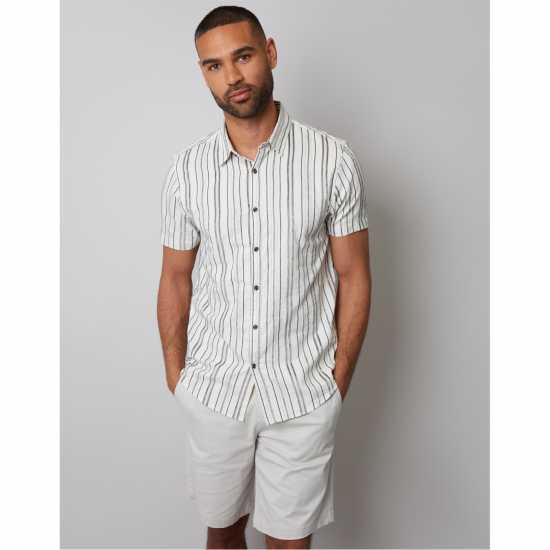 Мъжки ризи Threadbare Shirt Brownhill Sn99 Threadbare Shirt Brownhill Sn99 Мъжки ризи