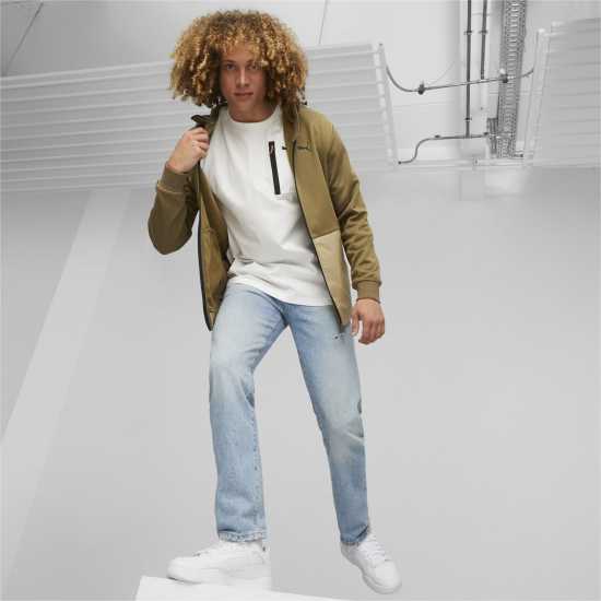 Puma Road Full-Zip Hoodie Dk Puma Road Full-Zip Hoodie Dk