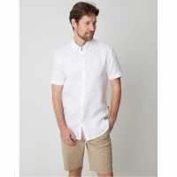 Saltwell Shirt Sslv Sn99 White Мъжки ризи