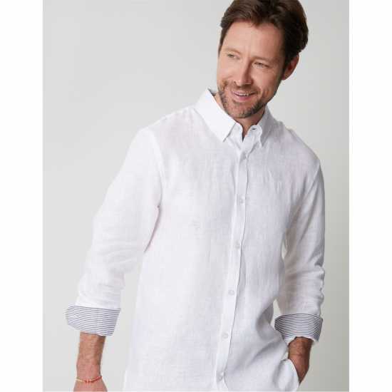 Мъжки ризи Saltwell Shirt Lslv Sn99 White Saltwell Shirt Lslv Sn99 White Мъжки ризи