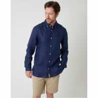 Saltwell Shirt Lslv Sn99 Navy Мъжки ризи