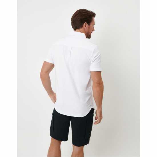 Saltwell Shirt Sslv Sn99 White Мъжки ризи