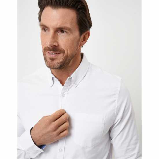 Мъжки ризи Saltwell Shirt Lslv Sn99 White Saltwell Shirt Lslv Sn99 White Мъжки ризи