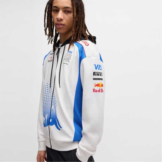 Hugo Boss Мъжка Блуза Полар Hugo Visa Cash App Red Bull F1 2025 Fleece Top Mens  Мъжки полар