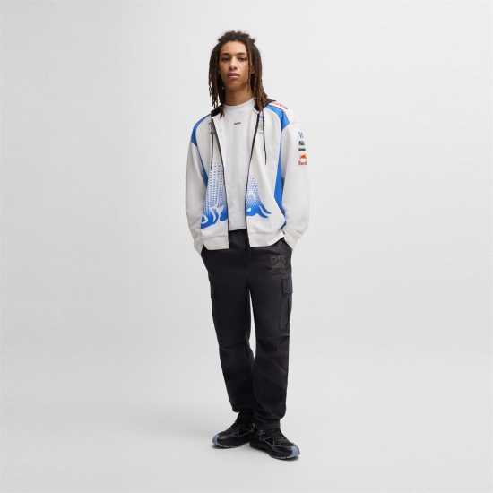 Hugo Boss Мъжка Блуза Полар Hugo Visa Cash App Red Bull F1 2025 Fleece Top Mens  Мъжки полар