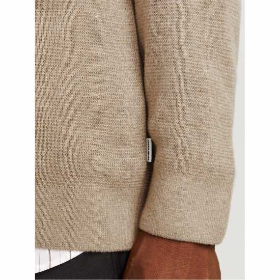 Плетена Мъжка Жилетка Jack And Jones Stitch Knit Cardigan Mens Грейдж Мъжки полар