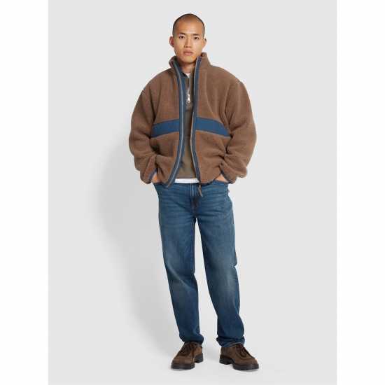 Мъжки полар Farah Elias Fzip Sn99 Mushr Grey Farah Elias Fzip Sn99 Mushr Grey Мъжки полар