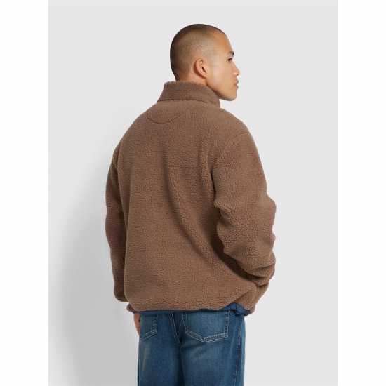 Мъжки полар Farah Elias Fzip Sn99 Mushr Grey Farah Elias Fzip Sn99 Mushr Grey Мъжки полар