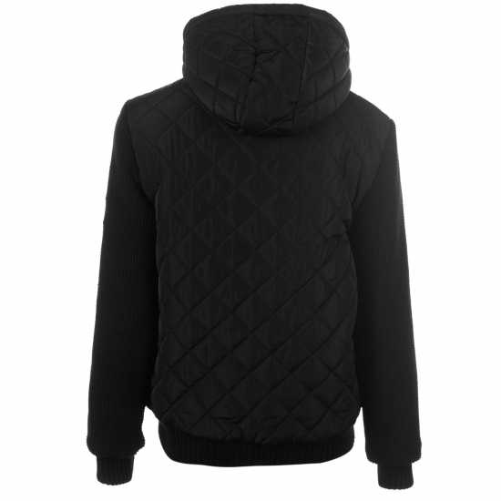 Firetrap Men's Insulated Winter Jacket Black - Мъжки пуловери и жилетки