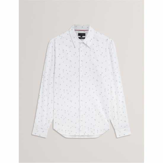 Ted Baker Флорална Риза Ted Ls Floral Shirt Sn61  