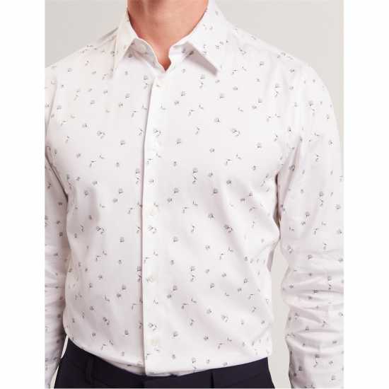 Ted Baker Флорална Риза Ted Ls Floral Shirt Sn61  