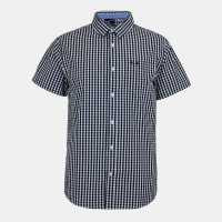 Short-Sleeve Patterned Shirt  