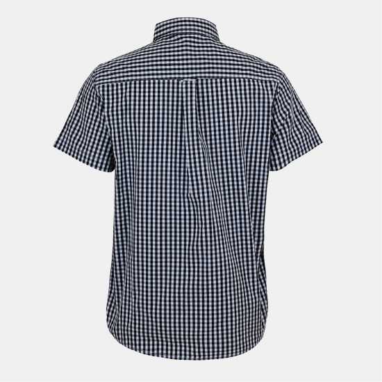 Short-Sleeve Patterned Shirt  