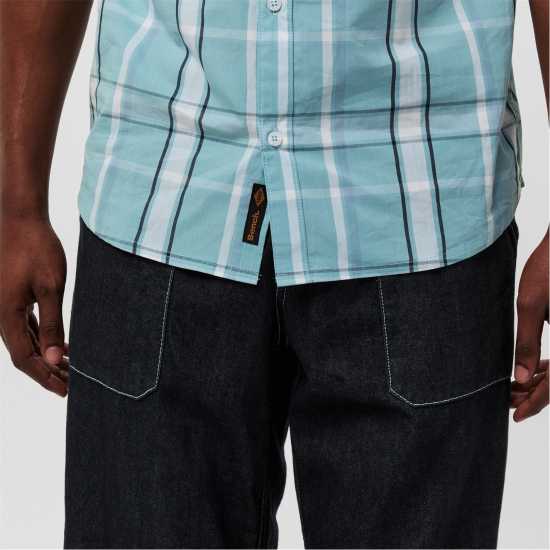 Bench Men's Giala Short-Sleeve Patterned Shirt  