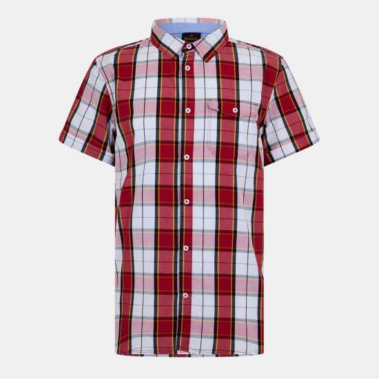 Short-Sleeve Patterned Shirt Short-Sleeve Patterned Shirt