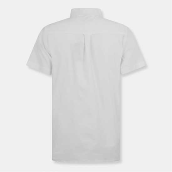 Bench Short-Sleeve Plain Shirt Бяло Bench Short-Sleeve Plain Shirt Бяло