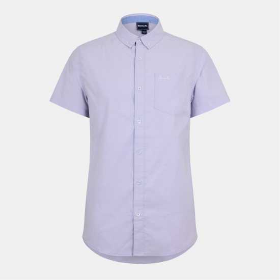 Bench Short-Sleeve Plain Shirt Сиренево Bench Short-Sleeve Plain Shirt Сиренево