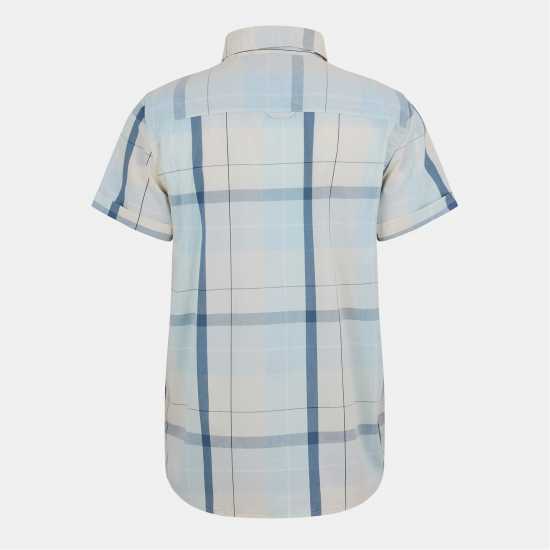 Short-Sleeve Patterned Shirt  