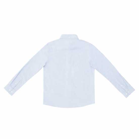 Jack Wills Jw Long Sleeve Oxford Shirt Juniors Blue Детски ризи